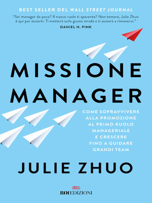 cover image of Missione manager